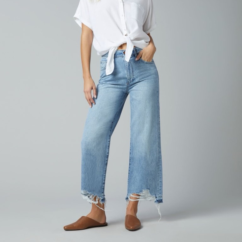 DL1961 Hepburn High Rise Wide Leg jeans NWOT